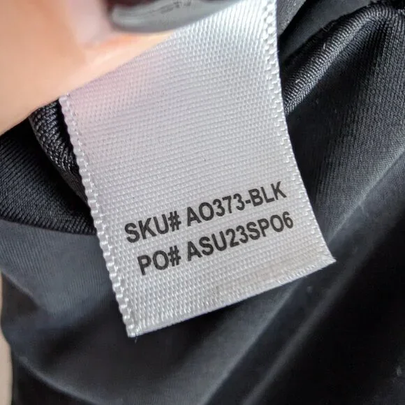 Andie The Marco One Piece Swimsuit Black Size Small Minimalist Vacation Resort - Picture 9 of 10